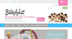 Desktop Screenshot of bebeachat.com